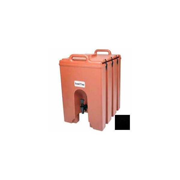 Cambro 1000LCD110 - Camtainer Beverage Dispenser, Insulated, 11-3/4 Gallon, 20-3/4x16x24-3/4, Black
